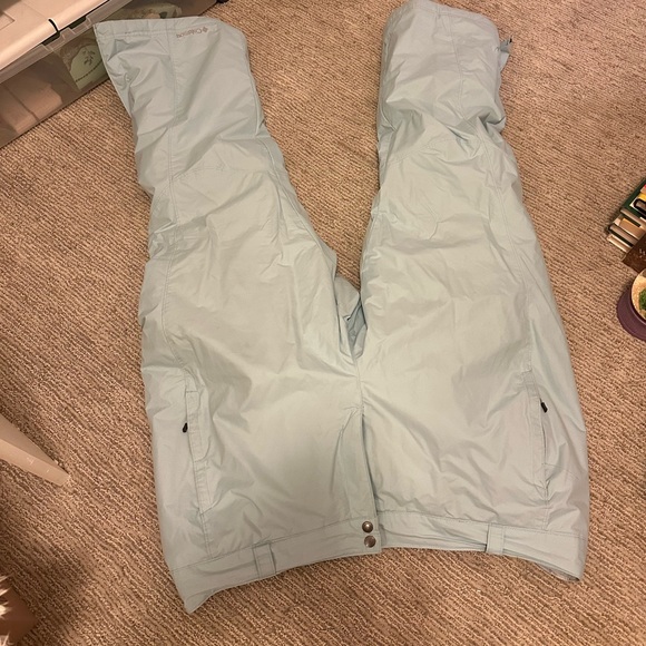 Columbia Women's Modern Mountain™ 2.0 Insulated Ski Pants 3X Light Blue - Picture 12 of 12